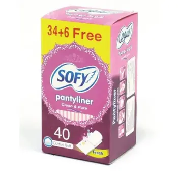 Sofy Pantyliner Fresh 40Pieces