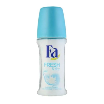 فا- مزيل عرق ببلية دوارة من فريش آند دراي شفاف  50 مل