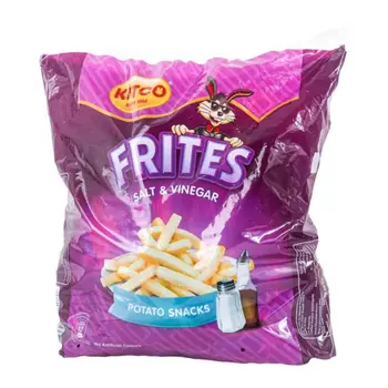 Kitco Frites Salt & Vinegar Potato Snacks 12x14g