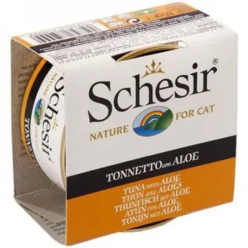 Schesir Tuna Aloe Cat Food 85g
