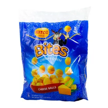 Kitco Cheddar Cheese Corn Balls 20x16g