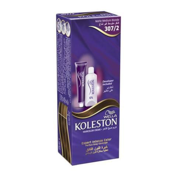 كولستون صبغة شعر كريم اشقر متوسط غير لامع 307/2 50مل