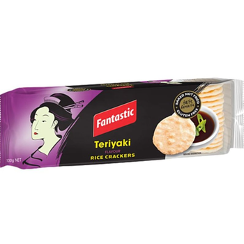 فانتاستيك كراكر أرز تيرياكي 100غ