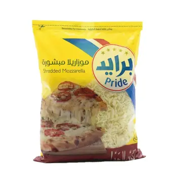 برايد جبنة موزاريلا مبشورة متماثلة 1 كيلو