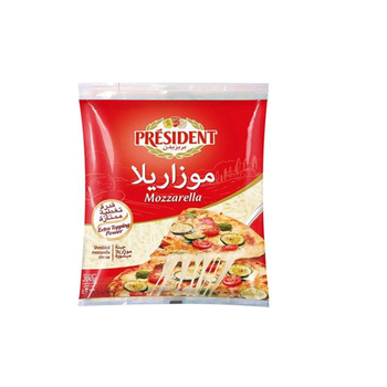 President Mozzarella Shredded Cheese 900g