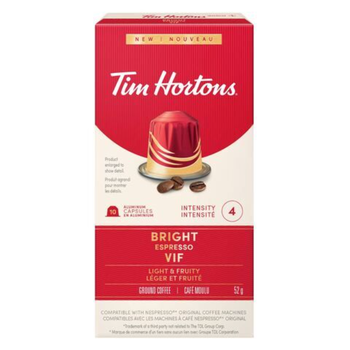 Tim Hortons Bright Light & Fruity Ground Coffee 52g