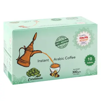 Kif Almosafer Cardamom Instant Arabic Coffee 4×30g