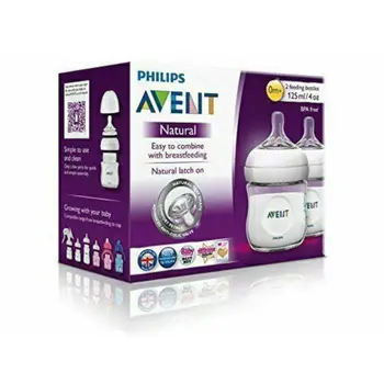 Philips Avent Natural Feeding Bottles 2x125Ml