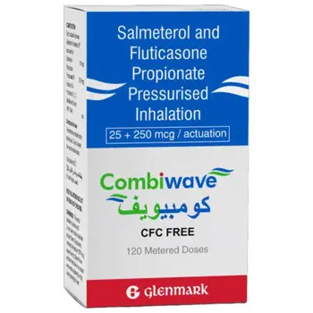 كومبي ويف 25/250 ميكروجرام للاستنشاق 1قطعة