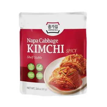 Jongga Spicy Napa Cabbage Kimchi 80g