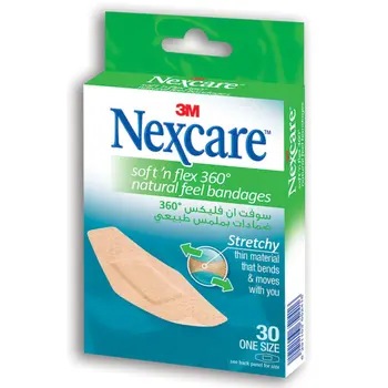 Nexcare Soft Flex 360 Natural Feel Bandage 30 pcs