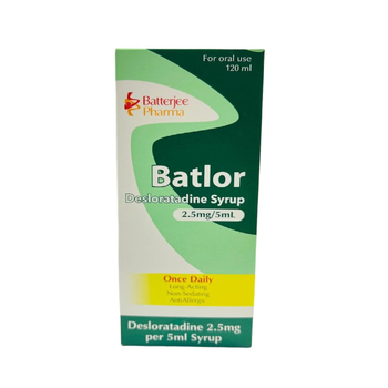 Batterjee Pharma Desloratadine Syrup 120ml