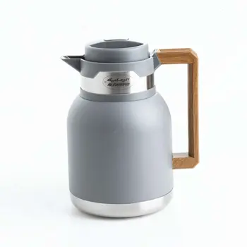 Al Rimaya Gray Stainless Steel Thermos 1L