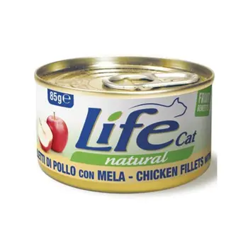 Life Cat Chicken & Apple Cat Food 85g