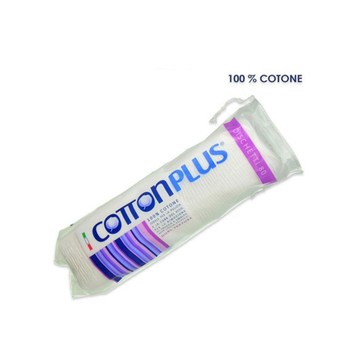 Cotton Plus 100% Cotton Round Pads 80 Pieces