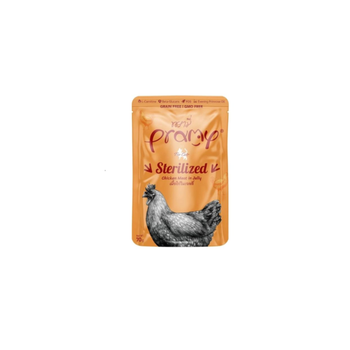 برامي ستريلايزد طعام رطب للقطط المعقمة بالدجاج في الجيلي 70جرام