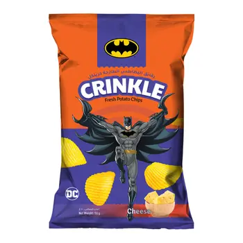 Batman Cheese Crinkle Potato Chips 50g