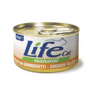 Life Cat Natural Tuna & Shrimp Wet Cat Food 85g