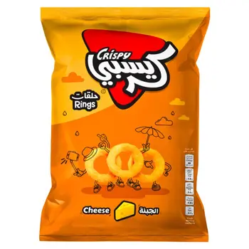 Crispy Cheese Flavored Rings 18g