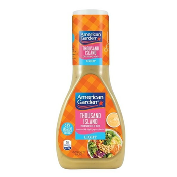 أميريكان جاردن صلصة وغموس ثاوزند ايلاند لايت 267مل