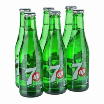 7Up Zero Glass Bottle 6x250ml