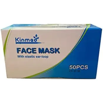 Kinmed Black Face Mask with Ear-Loop