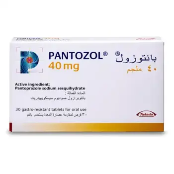 Takeda Pantozol 40mg Gastro-Resistant Tablets 30 Pack