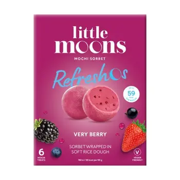 ليتل مونز موتشي آيس كريم سوربيه التوت 192جرام