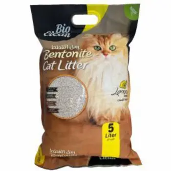 بايو كلين رمل القطط بالليمون 5 لتر