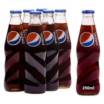 Pepsi Glass Bottles 6×250 Ml
