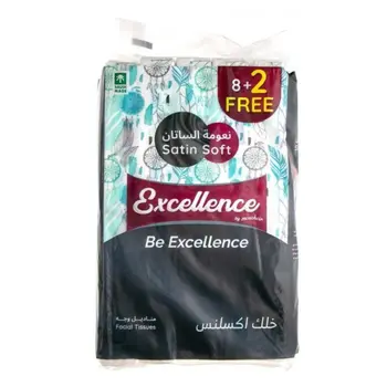 Excellence Facial Tissues 10x140 Sheets