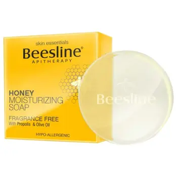 Beesline Apitherapy Honey Moisturizing Soap 3 Pieces