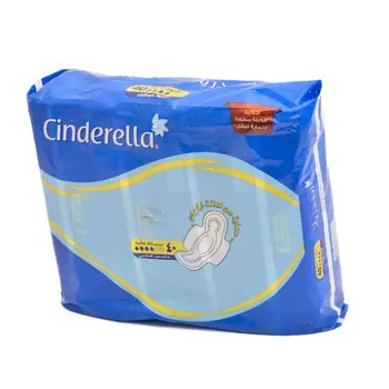 Cinderella Cotton Feel Thick Pads 40 Pieces