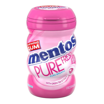 Mentos Pure Fresh Gum Bubble Fresh Sugar-Free 50Pieces