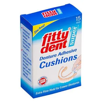 فيتي دينت شرائط مريحة تلصق على الأسنان مقاومة للماء 15 قطعة