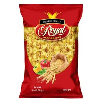 Royal Premium Quality Macaroni Small Rings Pasta 400g