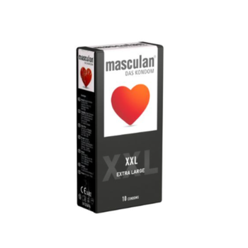 ماسكولان واقي ذكري كبير جدا 10 حبات