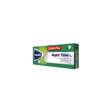 بانادول كولد & فلو الفترة المسائية 24كبسولة