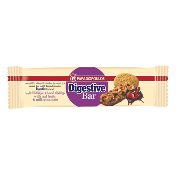 Papadopoulos Chocolate & Fruits Digestive 28g