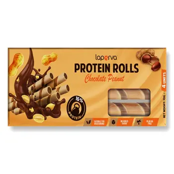 Laperva Chocolate Peanut Protein Rolls 70g