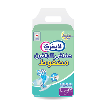 Lifree Tape Extra Super Absorbency Large 24Pieces