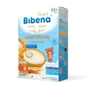 Bibena Wheat & Honey Baby Cereal 250g