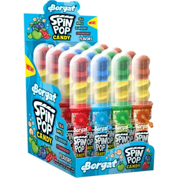 Borgat Spin Pop Cola-Apple Candy 15g