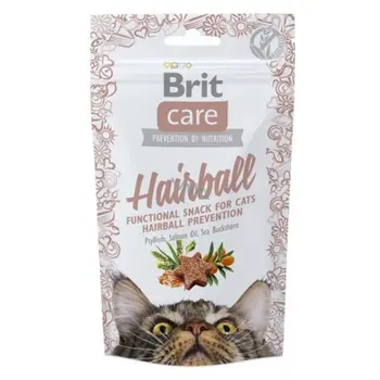 Brit Care Hairball Cat Snack 50g