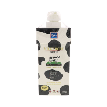 Yoko Milky Body Whitening Lotion 400ml