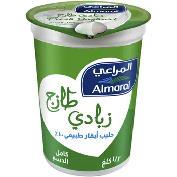 المراعي زبادي كامل الدسم 500جرام