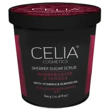 سيليا مقشر الجسم بالرمان والفاناليا  600 جم