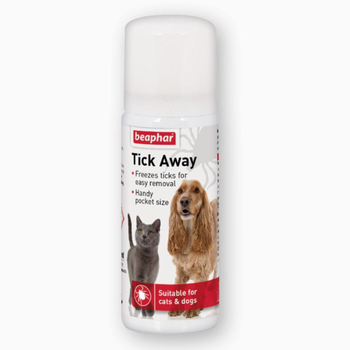 Beaphar Tick Away Flea Spray for Cats & Dogs 50ml