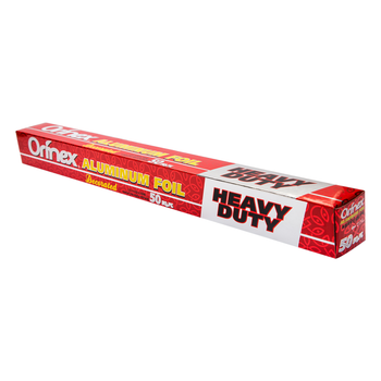 Orinex Heavy-Duty Decorated Aluminium Foil 50 Sq.Ft