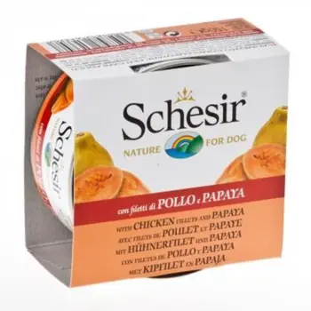 شيسير طعام كلاب فيليه الدجاج مع البابايا 150 جم